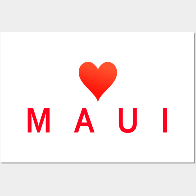 Maui Hawaii Wall Art by SeattleDesignCompany